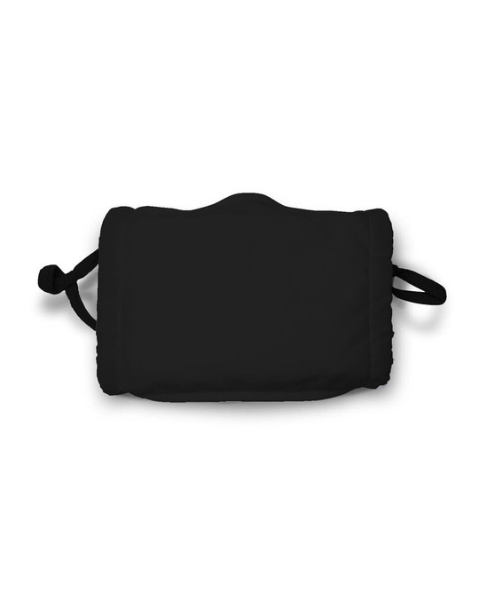Hanes MKPKPR - Mascarilla de bolsillo de poliéster de 2 capas