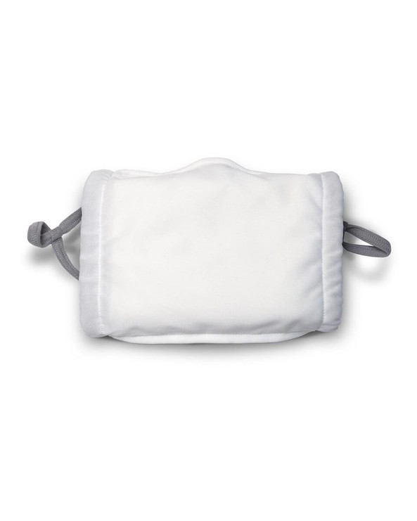 Hanes MKPKPR - Mascarilla de bolsillo de poliéster de 2 capas