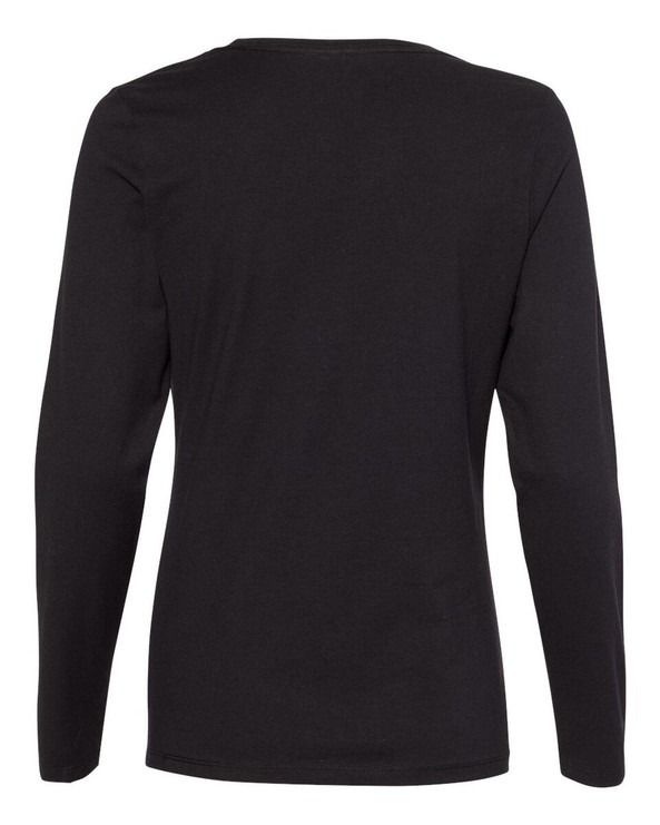 Hanes S04LS - Perfect-T Women’s Long Sleeve Scoopneck T-Shirt