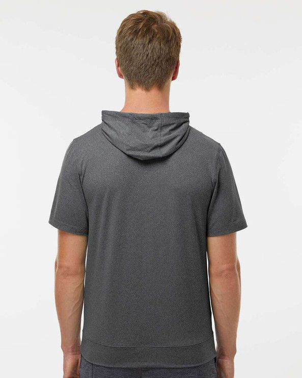 Holloway 222505 - Eco Revive™ Ventura Sudadera de punto suave de manga corta con capucha