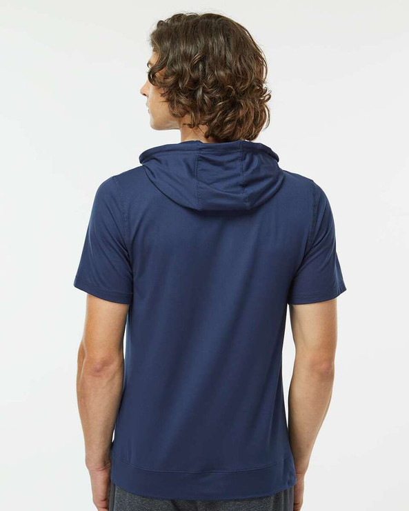 Holloway 222505 - Eco Revive™ Ventura Sudadera de punto suave de manga corta con capucha