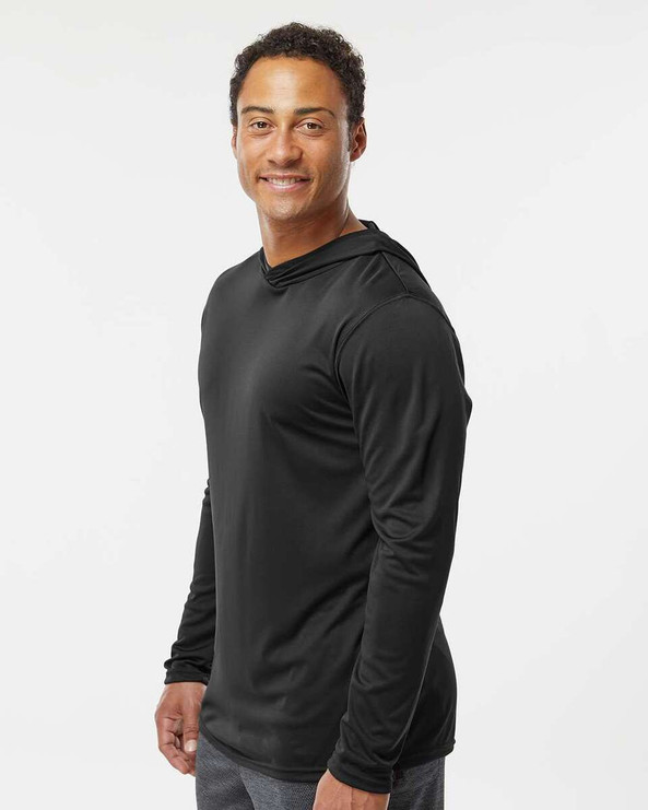 Holloway 222830 - Momentum Hooded Long Sleeve T-Shirt