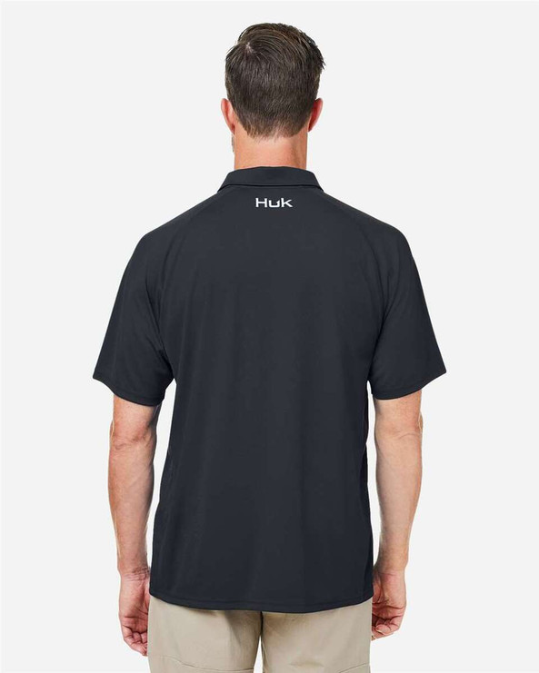 HUK H12L005 - LoPro Solid Performance Polo