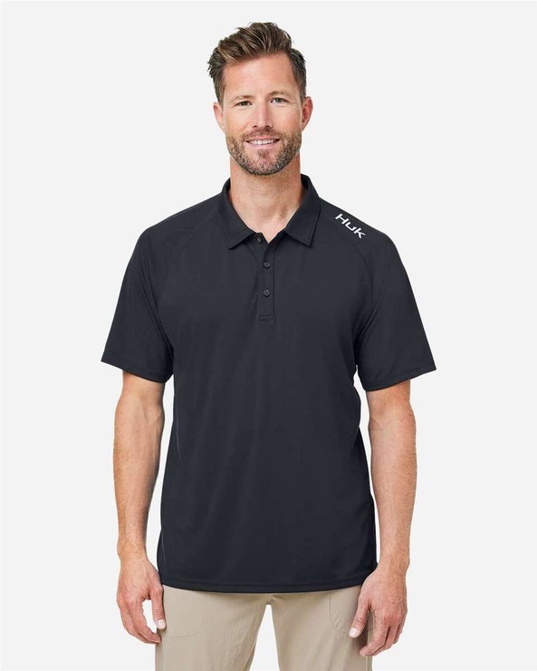 HUK H12L005 - LoPro Solid Performance Polo