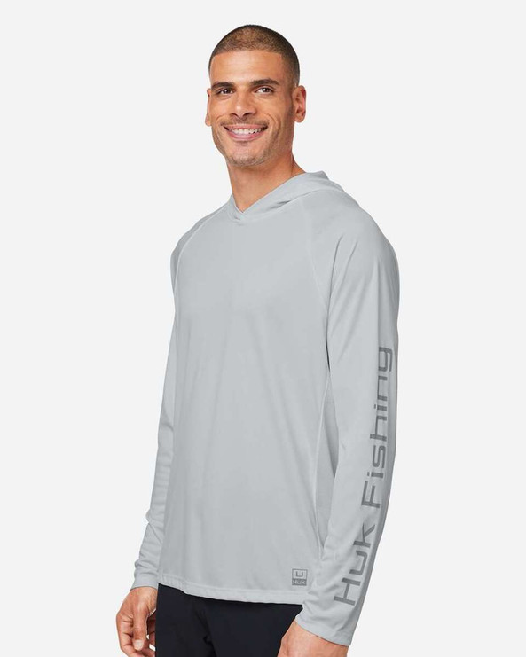 HUK H12L010 - Camiseta de manga larga con capucha LoPro Pursuit