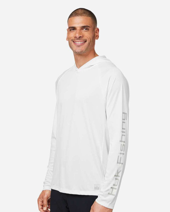 HUK H12L010 - LoPro Pursuit Long Sleeve Hooded T-Shirt