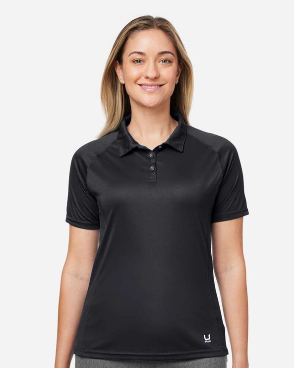 HUK H612L03 - Women’s LoPro Solid Performance Polo