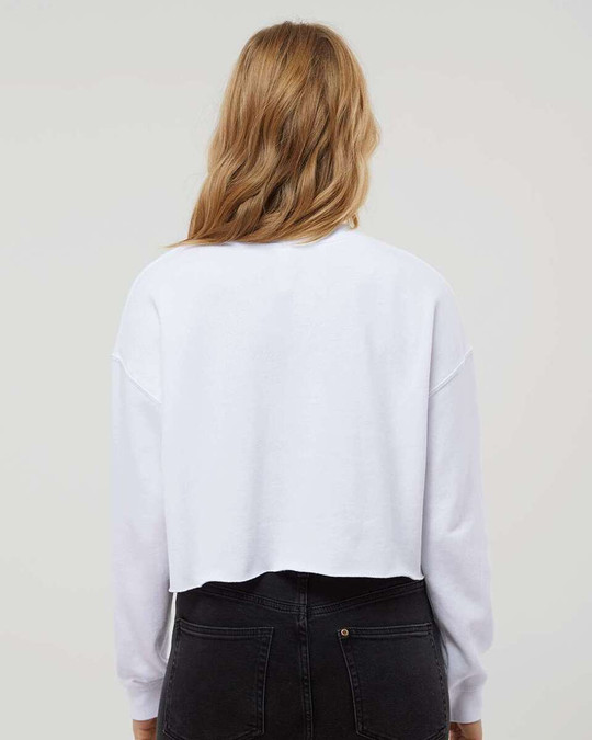 Independent Trading Co. AFX24CRP - Sudadera ligera con cuello redondo para mujer