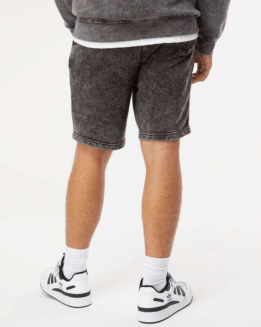 Independent Trading Co. PRM50STMW - Pantalón corto polar lavado mineral
