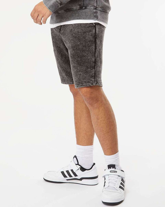 Independent Trading Co. PRM50STMW - Pantalón corto polar lavado mineral