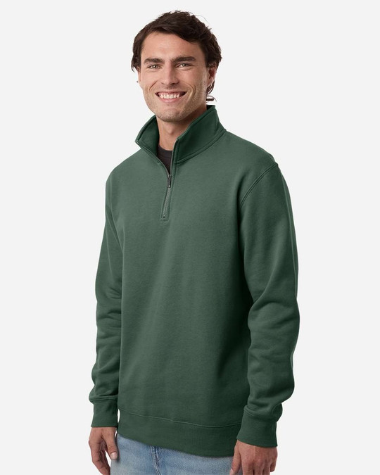 Independent Trading Co. SS4600QZ - Jersey con cremallera de peso medio