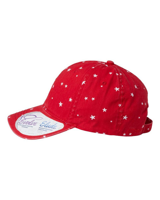 Infinity Her HATTIE - Women's Garment-Washed Fashion Print Cap
