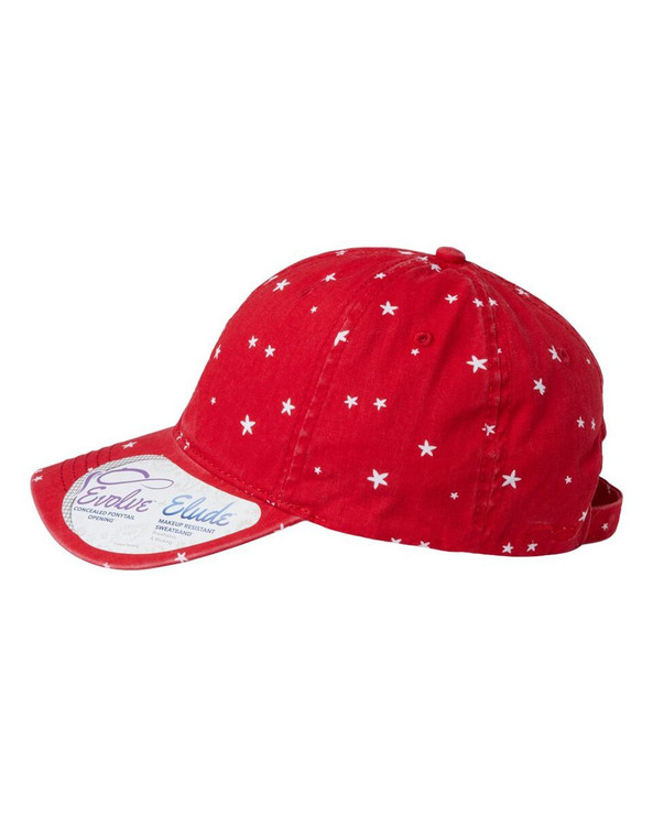 Infinity Her HATTIE - Women's Garment-Washed Fashion Print Cap