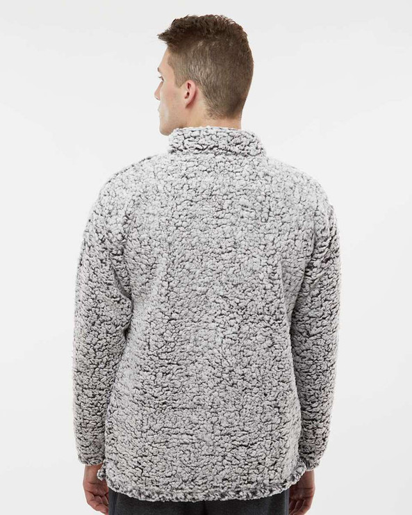 J. America 8454 - Jersey Sherpa con cremallera