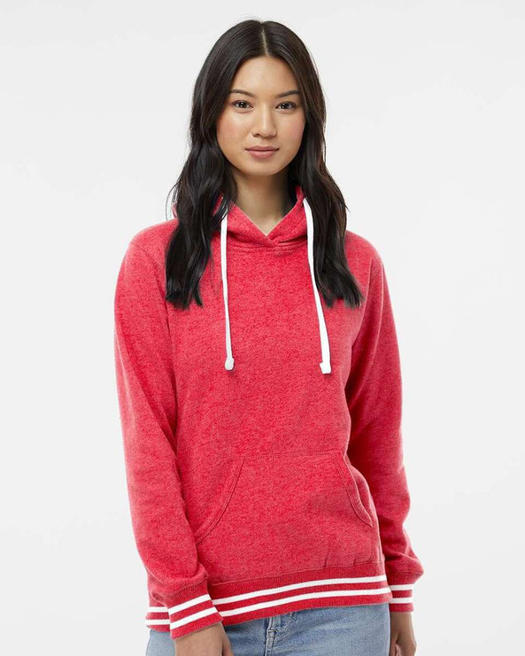 J. America 8651 - Sudadera con capucha Relay de mujer