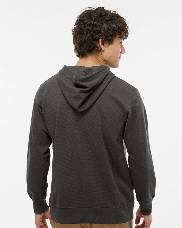 J. America 8706 - Ripple Fleece Hooded Sweatshirt