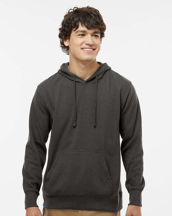 J. America 8706 - Ripple Fleece Hooded Sweatshirt