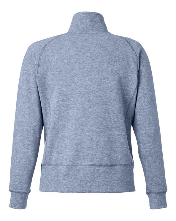 J. America 8743 - Women's Electric Fleece Quarter-Zip Sweatshirt