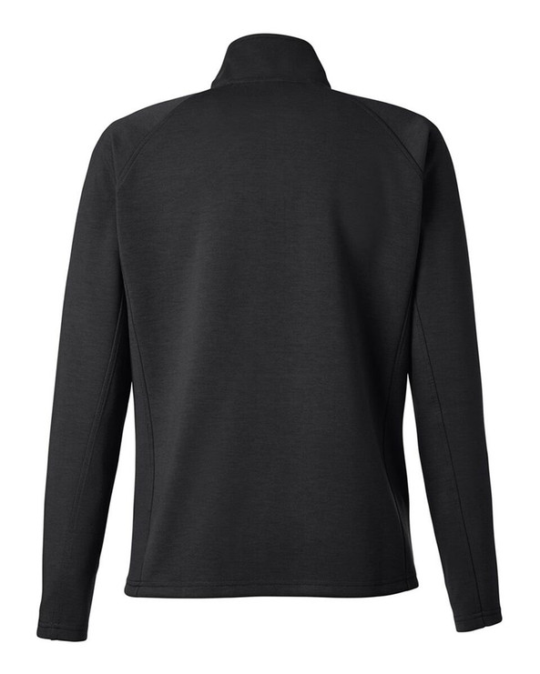 J. America 8754 - Jersey de mujer Apex Fleece Quarter-Zip Pullover