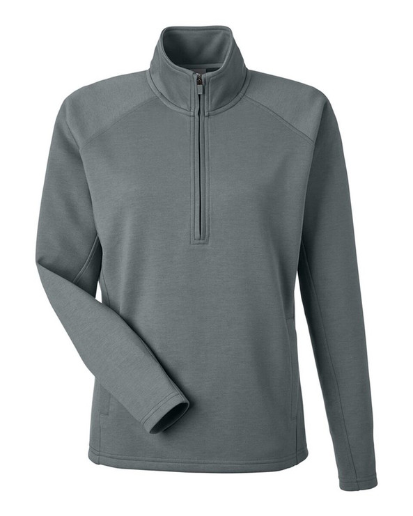 J. America 8754 - Women's Apex Fleece Quarter-Zip Pullover