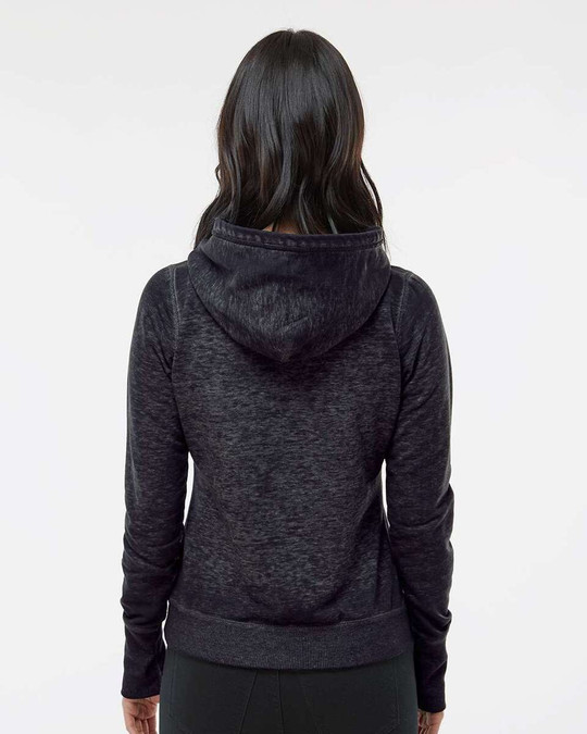 J. America 8912 - Sudadera con capucha Zen Fleece de mujer