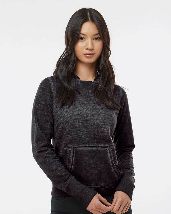 J. America 8912 - Women's Zen Fleece Hooded Sweatshirt