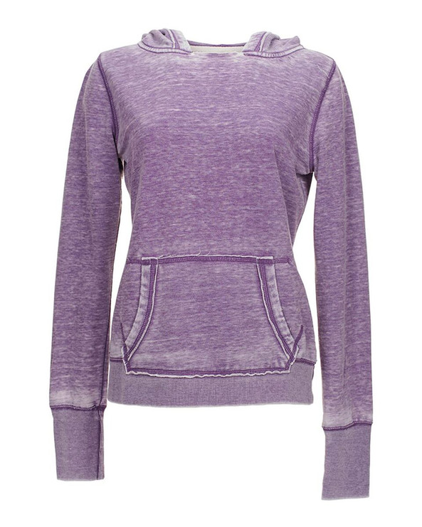 J. America 8912 - Sudadera con capucha Zen Fleece de mujer