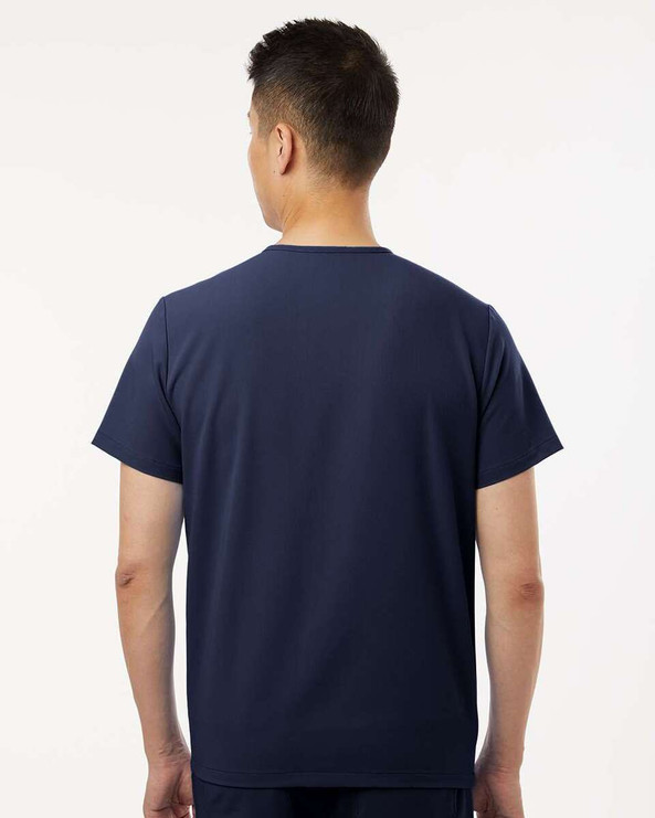 Jaanuu M10001 - Holmes Everyday 1-Pocket Scrub V-Neck Top