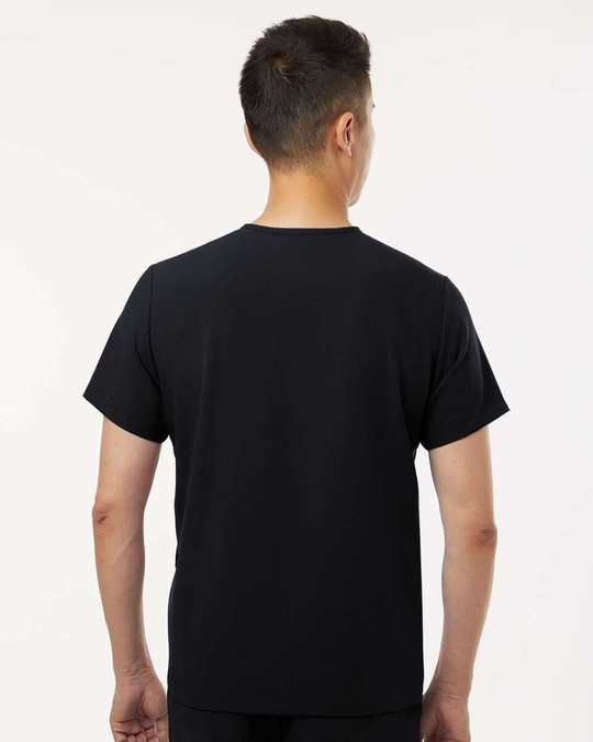 Jaanuu M10002 - Blusa médica Platt con 3 bolsillos y cuello en V