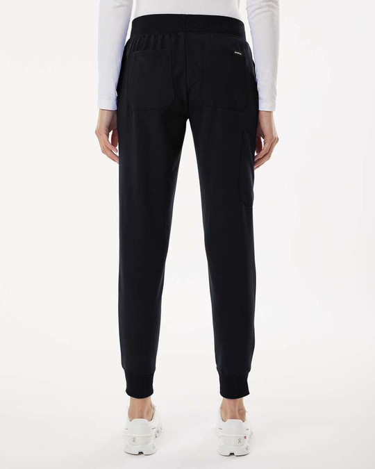 Jaanuu W20003 - Pantalón médico con cintura de punto Silex, mujer