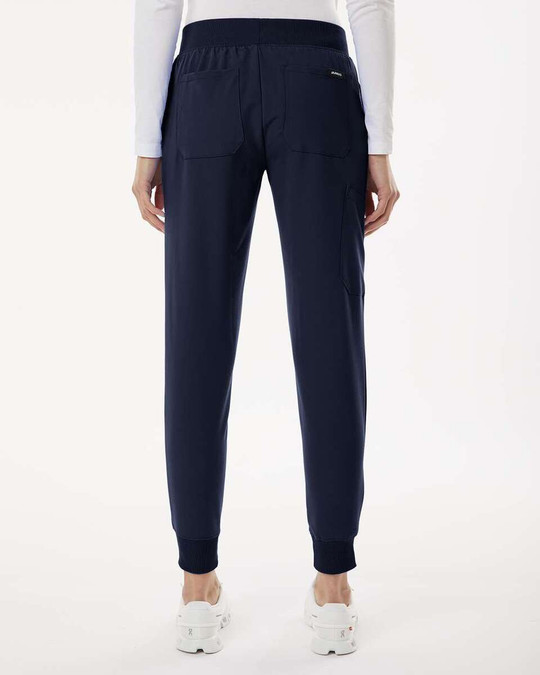 Jaanuu W20003 - Pantalón médico con cintura de punto Silex, mujer