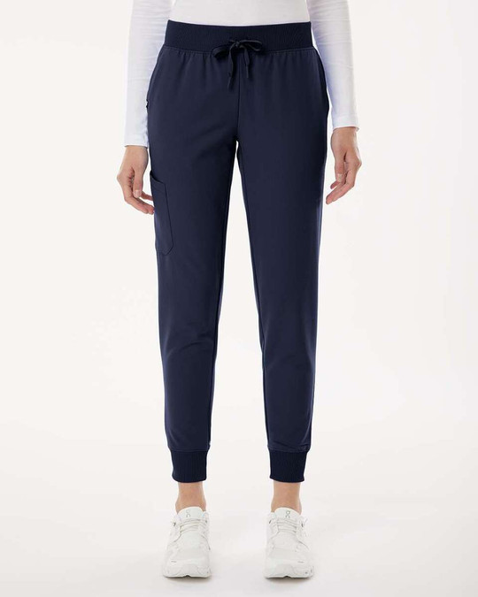 Jaanuu W20003 - Pantalón médico con cintura de punto Silex, mujer
