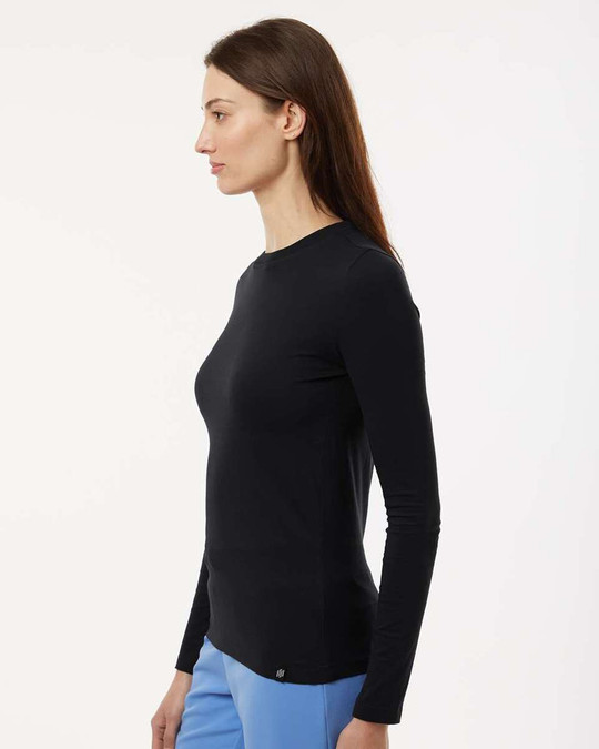 Jaanuu W30002U - Camiseta de manga larga RegenX Cotton Underscrub, Mujer