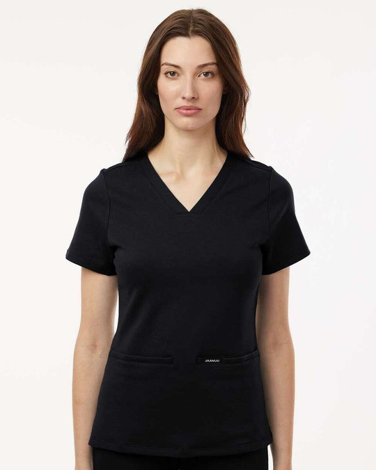 Jaanuu W30003 - Camiseta médica Cesi Ultrasoft, cuello en V, mujer
