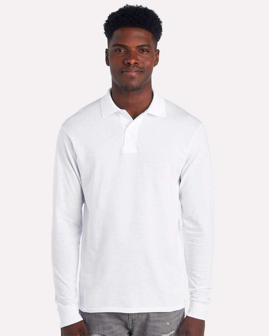JERZEES 437LR - Polo de manga larga Dri-Power