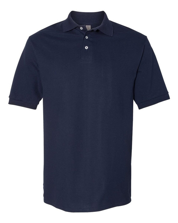 JERZEES 443M - Polo de piqué 100% algodón hilado en anillos