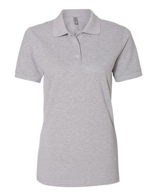 JERZEES 443W - Polo de piqué de mujer 100% algodón hilado en anillos