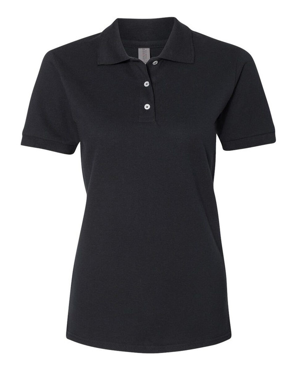 JERZEES 443W - Polo de piqué de mujer 100% algodón hilado en anillos