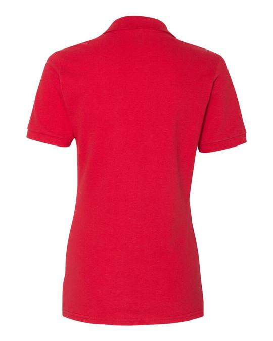 JERZEES 443W - Polo de piqué de mujer 100% algodón hilado en anillos