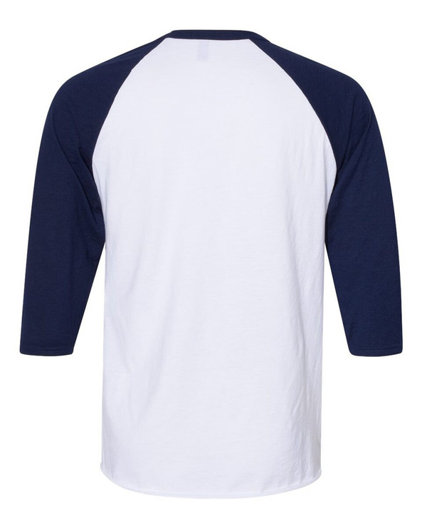 JERZEES 560RR - Premium Blend Ringspun Three-Quarter Sleeve Raglan Baseball T-Shirt