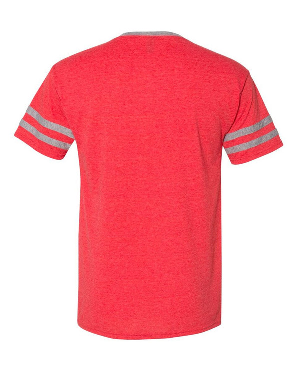 JERZEES 602MR - Camiseta Triblend Varsity Ringer