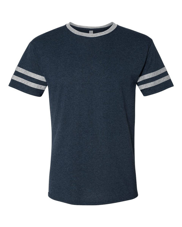 JERZEES 602MR - Camiseta Triblend Varsity Ringer
