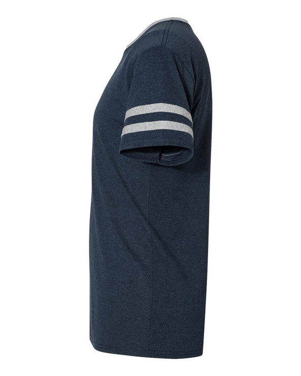 JERZEES 602MR - Camiseta Triblend Varsity Ringer