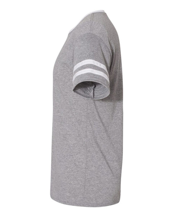 JERZEES 602MR - Triblend Varsity Ringer T-Shirt