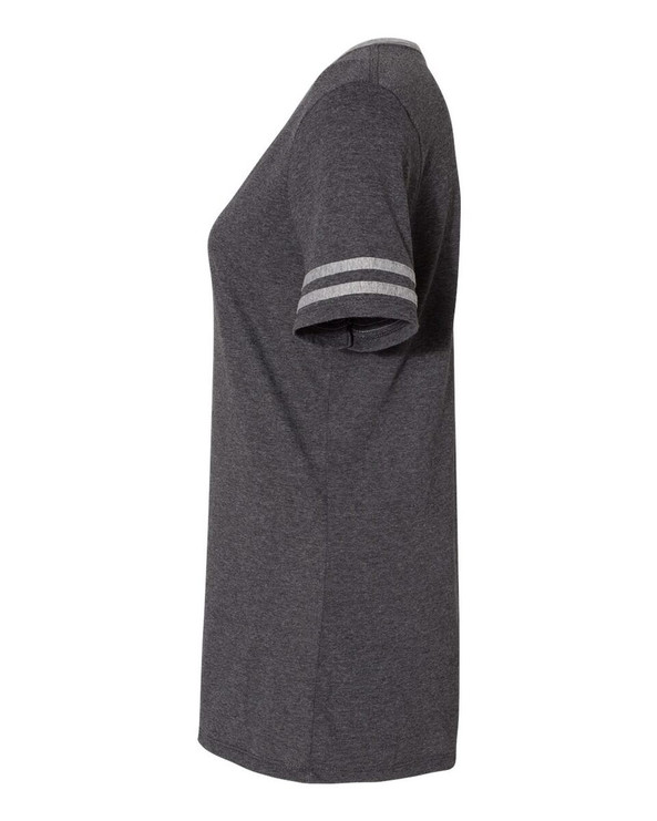JERZEES 602WVR - Women's Varsity Triblend V-Neck T-Shirt