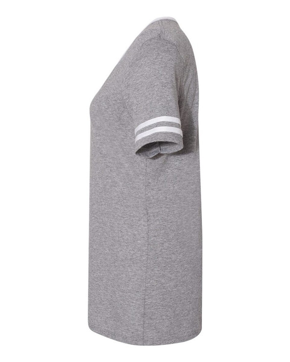 JERZEES 602WVR - Women's Varsity Triblend V-Neck T-Shirt