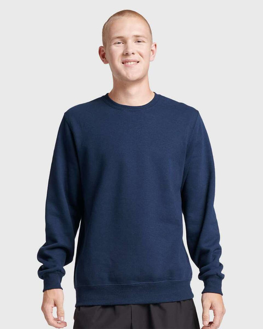 JERZEES 701MR - Sudadera con cuello redondo Eco™ Premium Blend Ring-Spun