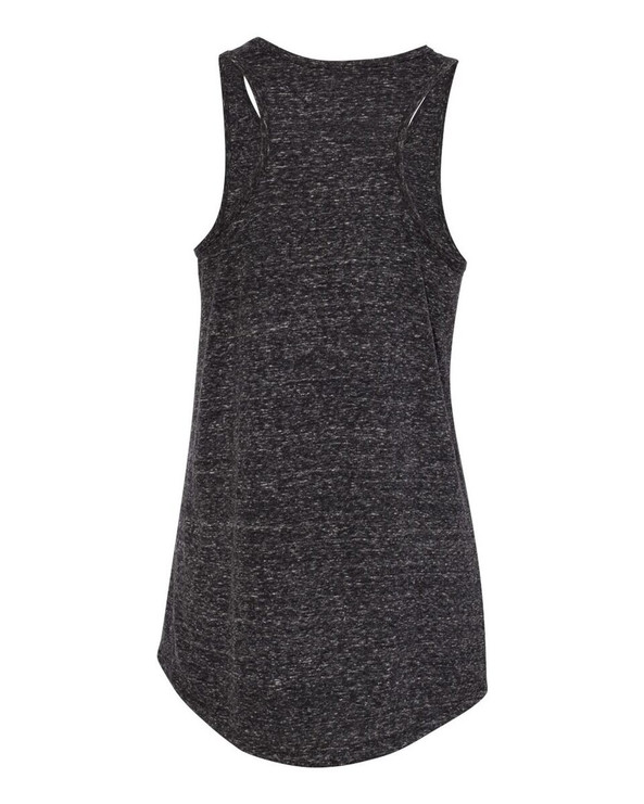 JERZEES 88WTKR - Women's Snow Heather Jersey Racerback Tank Top