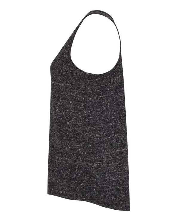 JERZEES 88WTKR - Women's Snow Heather Jersey Racerback Tank Top