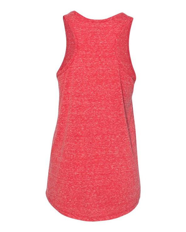 JERZEES 88WTKR - Women's Snow Heather Jersey Racerback Tank Top